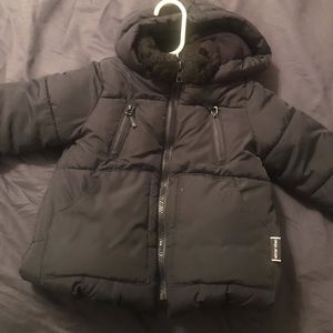 Navy blue Zara toddler coat